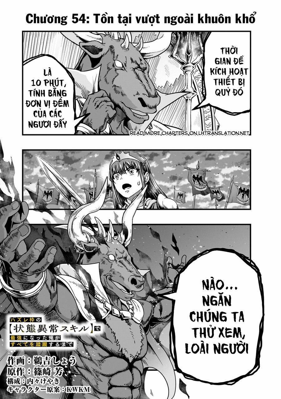 Hazure Waku No Joutai Ijou Skill De Saikyou Ni Natta Ore Ga Subete Wo Juurin Suru Made 54.1 trang 1