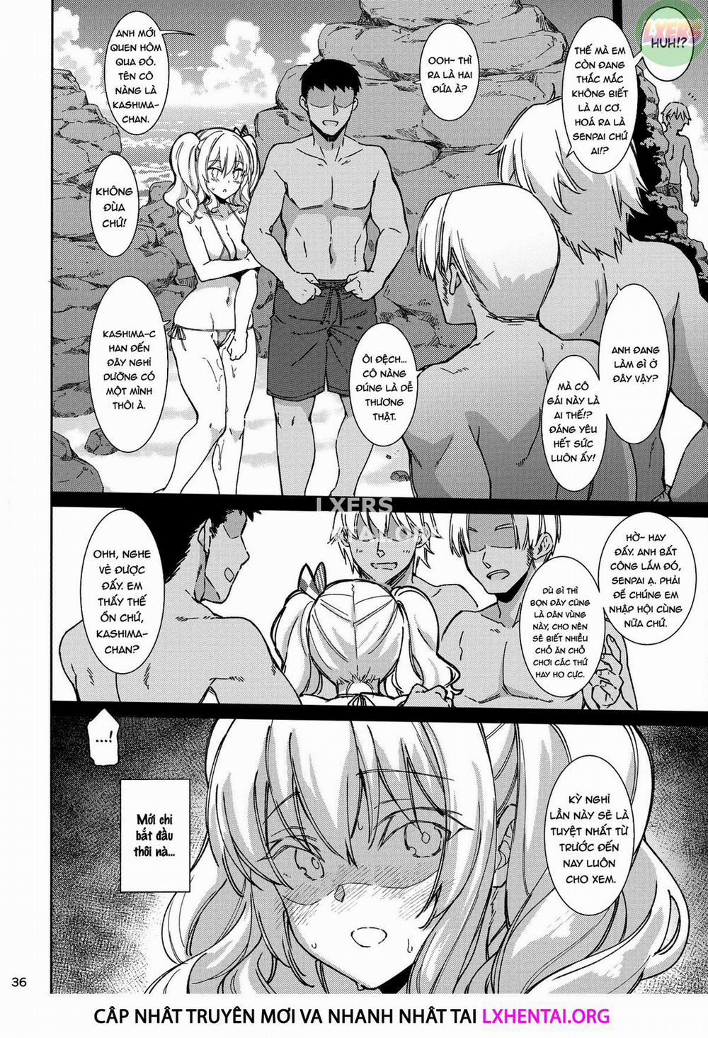 Heart-Broken Kashima's Summer Vacation Oneshot trang 38