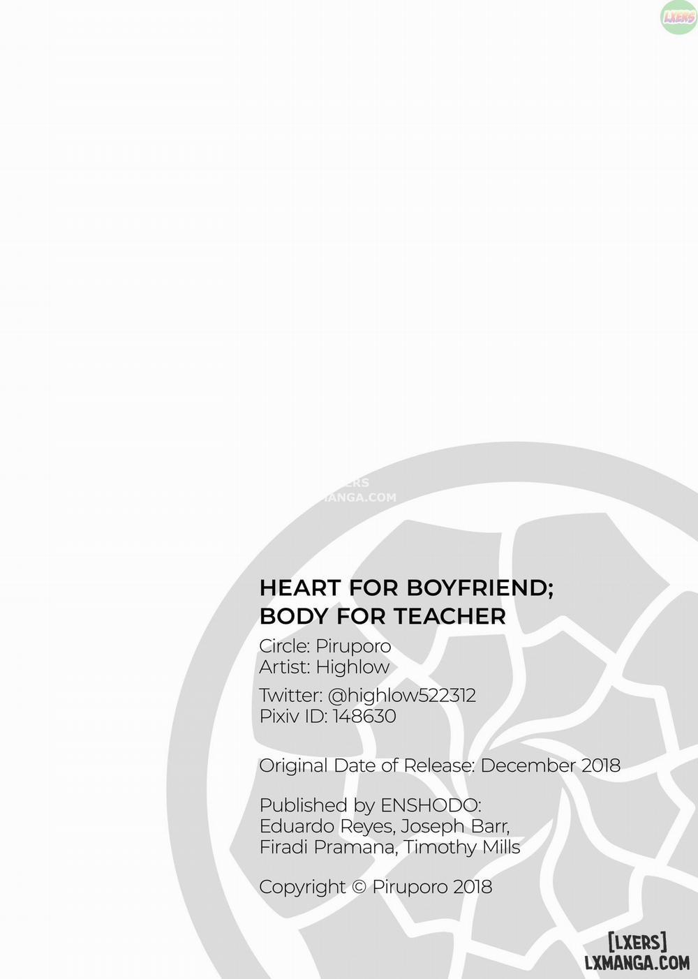 Heart for Boyfriend; Body for Teacher Oneshot trang 29
