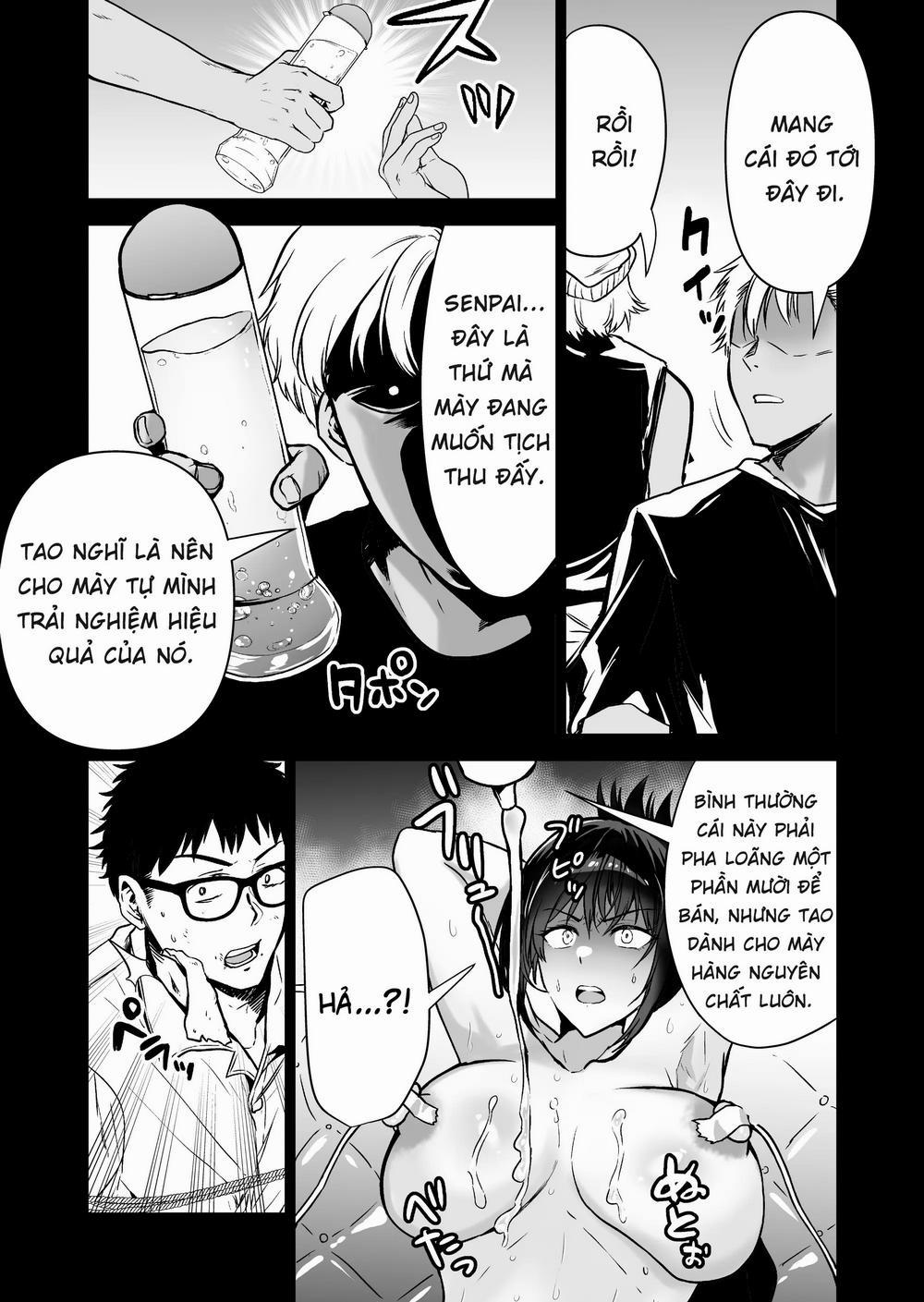Hema Shita Boku o Kabatte Tsukamatta Senpai Onna Sousakan ga Akutou-domo ni Biyaku-zuke de Yarareru Sugata ni Kuzu Bokki Oneshot trang 29