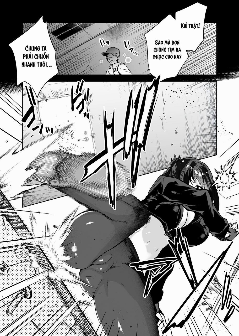 Hema Shita Boku o Kabatte Tsukamatta Senpai Onna Sousakan ga Akutou-domo ni Biyaku-zuke de Yarareru Sugata ni Kuzu Bokki Oneshot trang 4