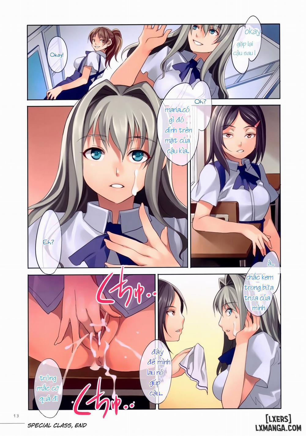 Hentai 4C Gakuen – MC High Fourth Period Oneshot trang 12