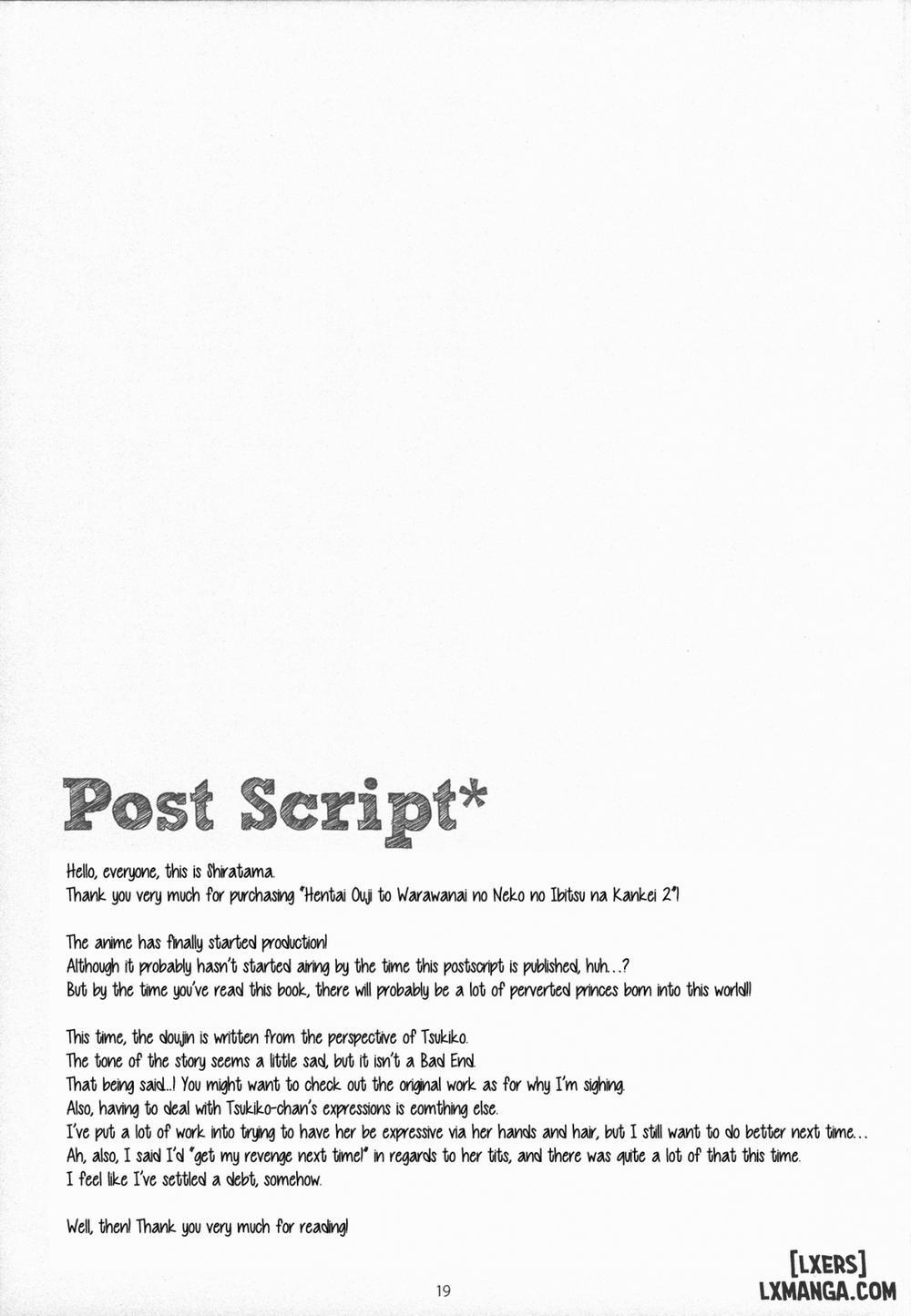 Hentai Ouji to Warawanai Neko no Ibitsu na Kankei 2 Oneshot trang 16