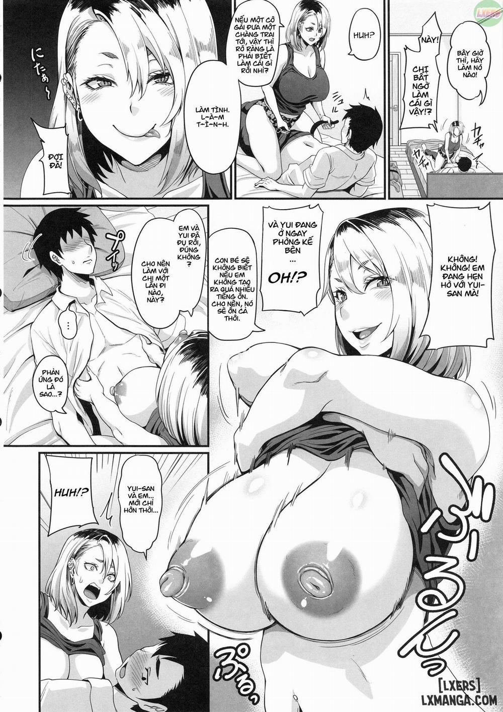 Her Older Sister is a Gyaru a Bitch and a Slut Oneshot trang 8