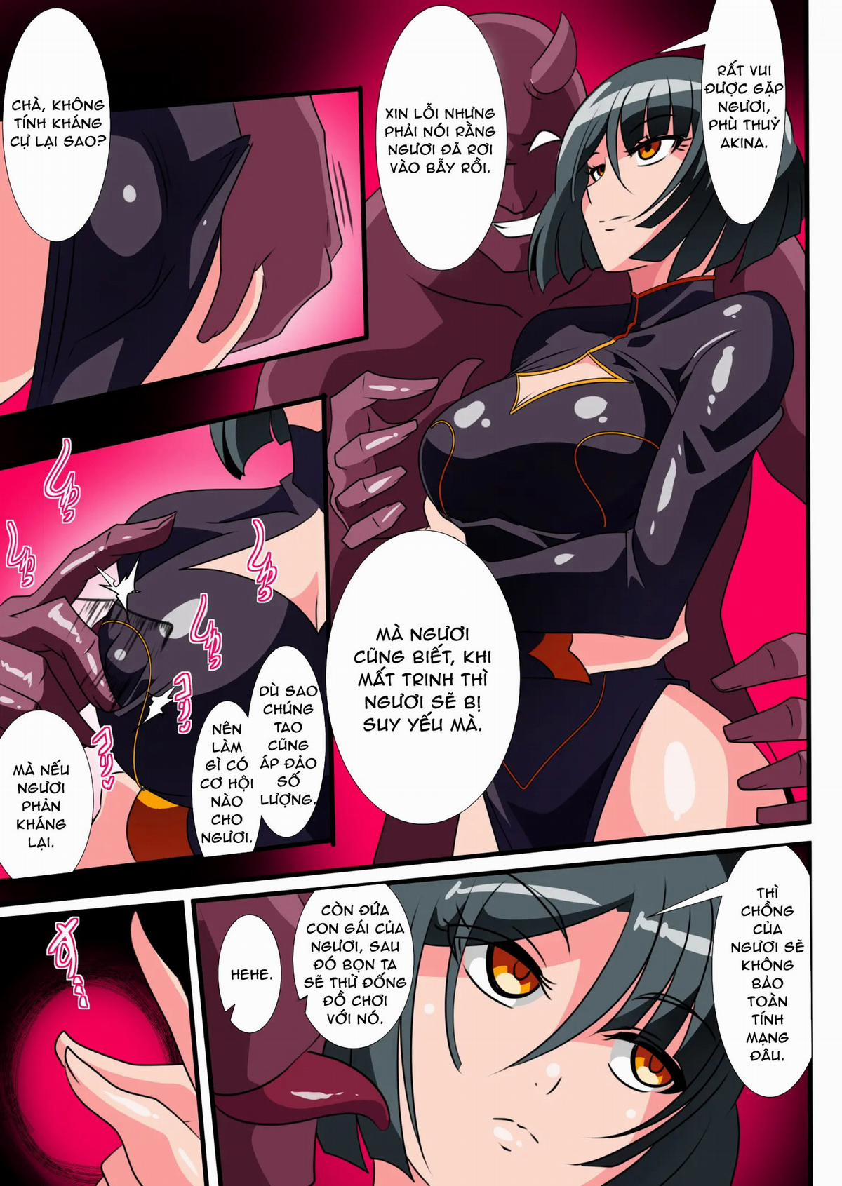 Heroine Harassment Junketsu no Taimashi Akina 2 trang 9