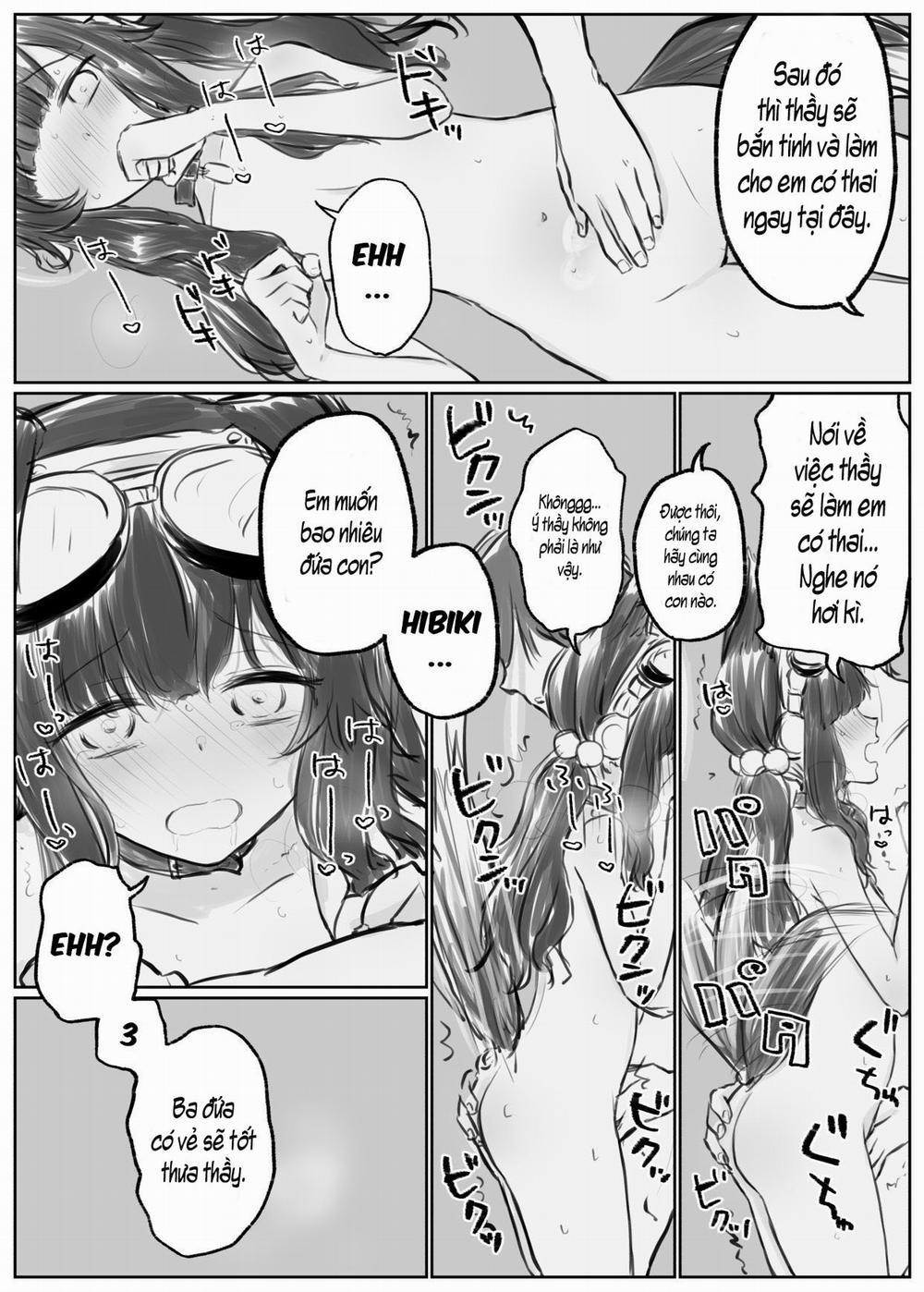 Hibiki to Iroiro Shitai Oneshot trang 3