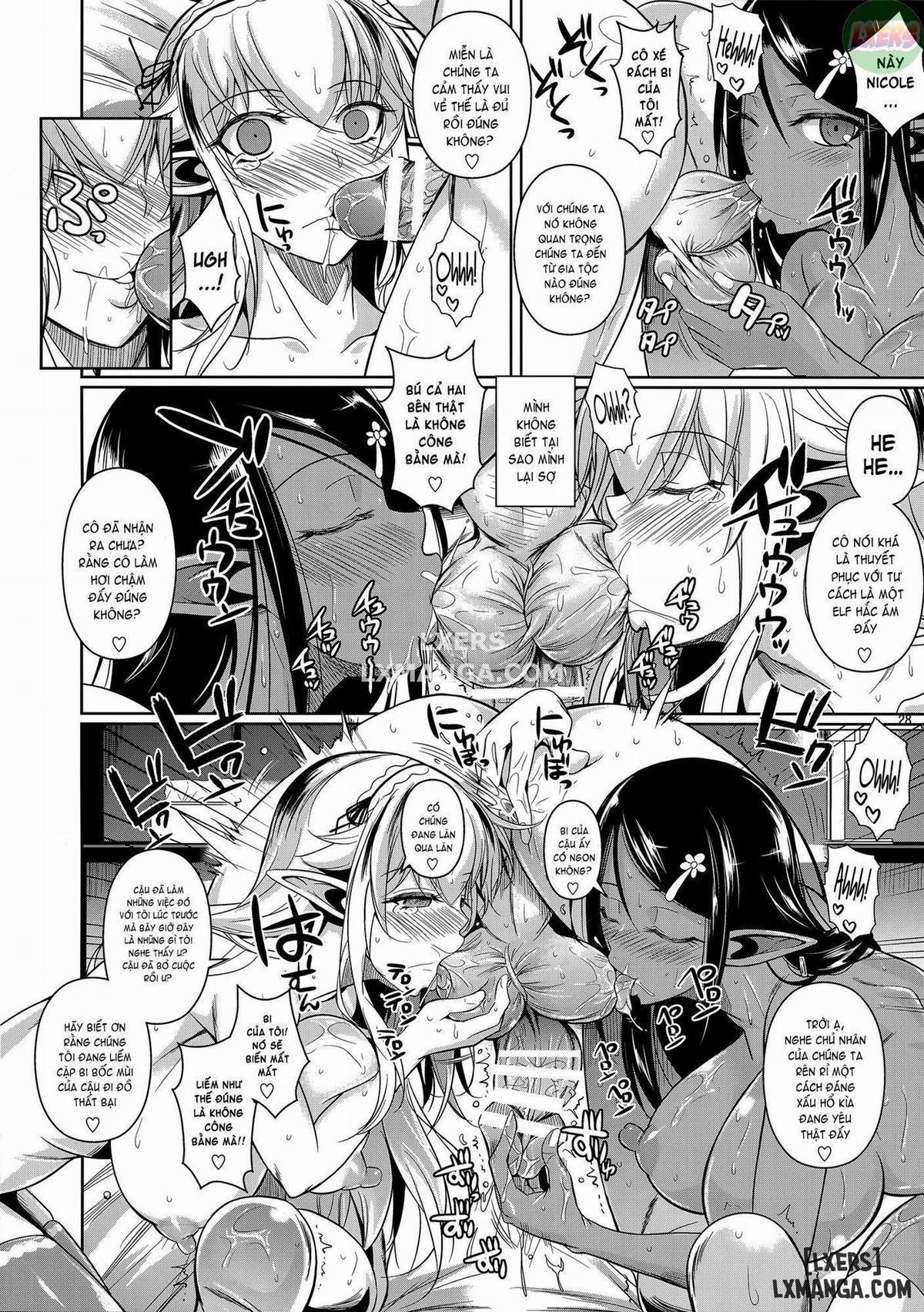 High Elf × High School Shiro × Kuro 1 trang 28