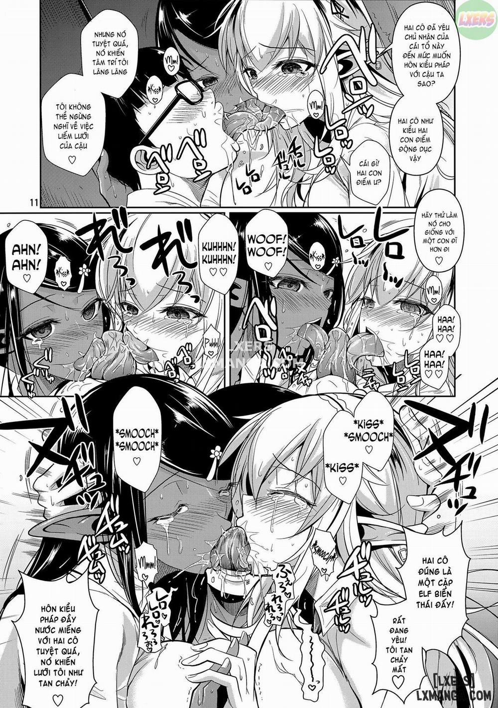 High Elf × High School Shiro × Kuro Oneshot trang 11