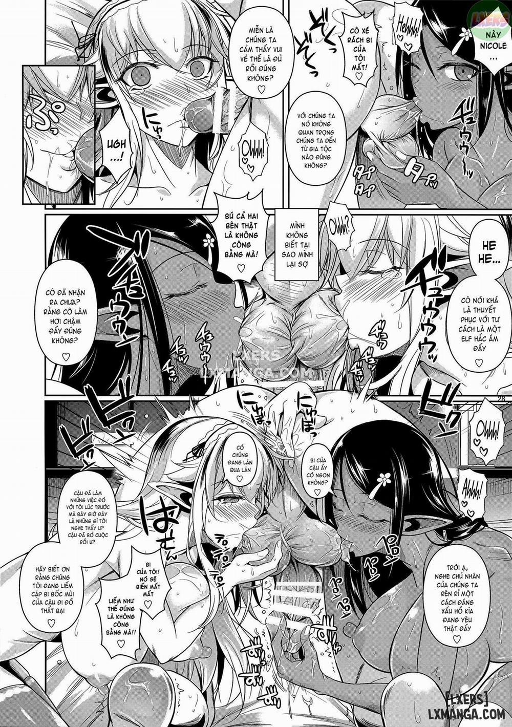 High Elf × High School Shiro × Kuro Oneshot trang 28