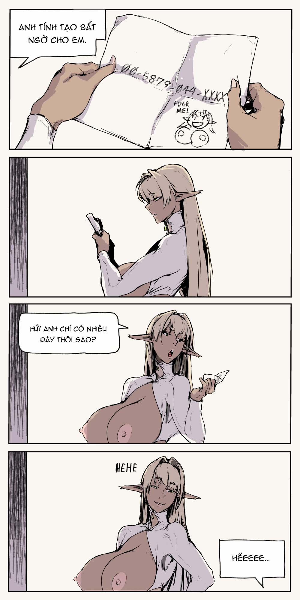 High Noon with the Dark Elf Oneshot. trang 8