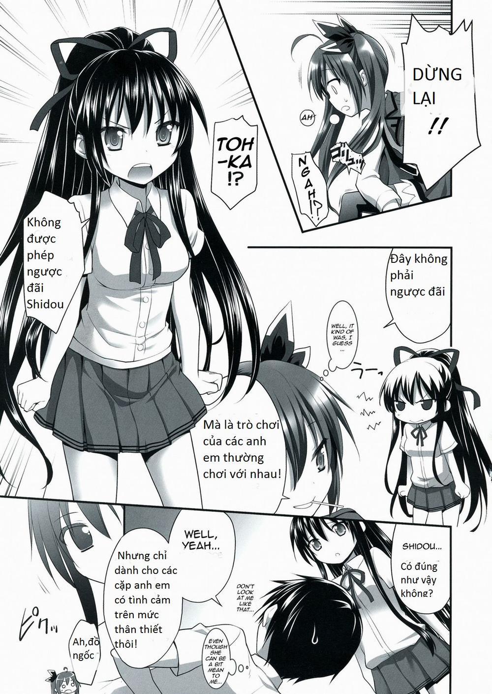 High school of the date (Date A Live) Oneshot trang 4