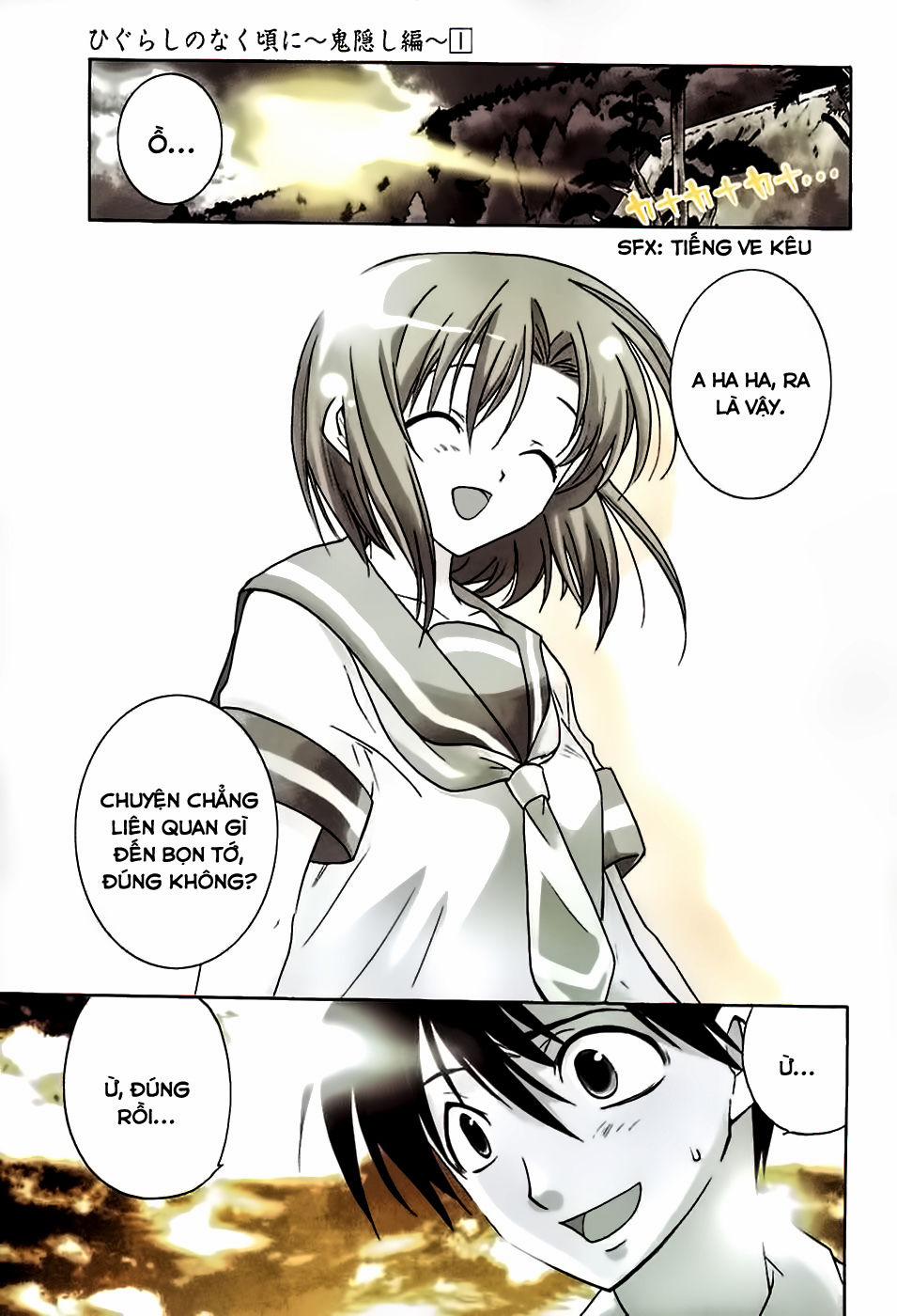 Higurashi No Naku Koro Ni – Onikakushi Hen 3 trang 28