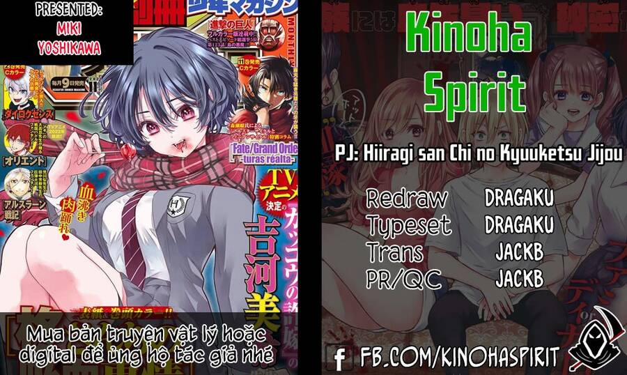 Hiiragi-San Chi No Kyuuketsu Jijou 4 trang 0