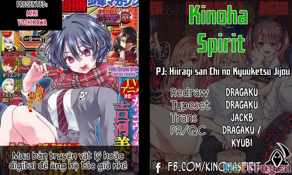 Hiiragi-San Chi No Kyuuketsu Jijou 8 trang 0