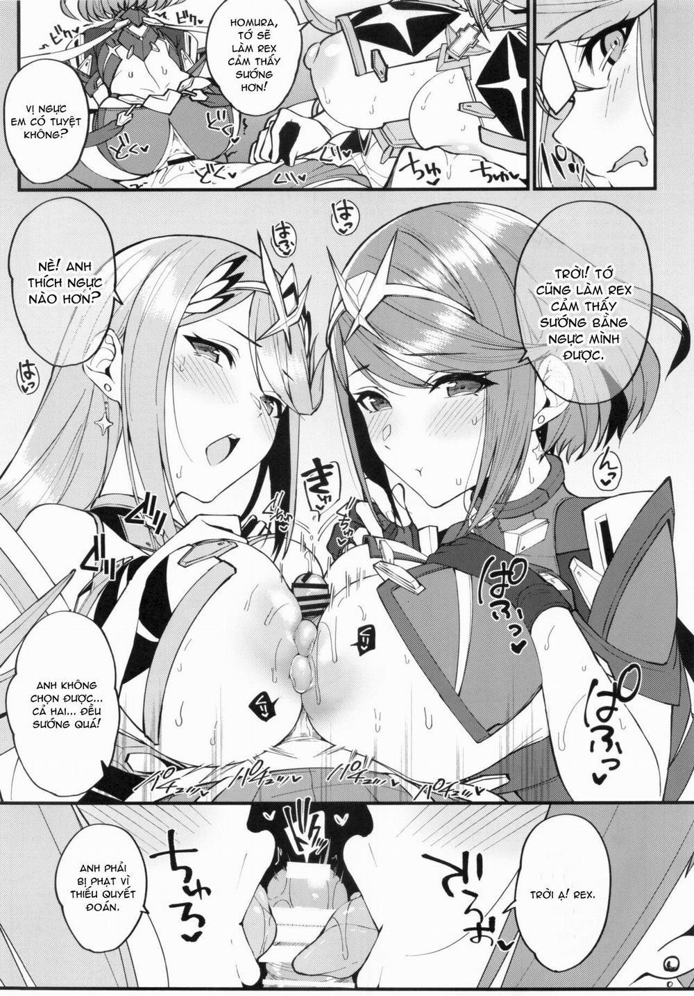 Hikari sasu Enten no Mitibiki (Xenoblade Chronicles 2) Oneshot trang 15