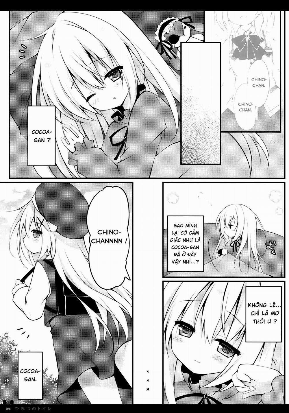Himitsu no Toire (Gochuumon wa Usagi desu ka?) Oneshot trang 2