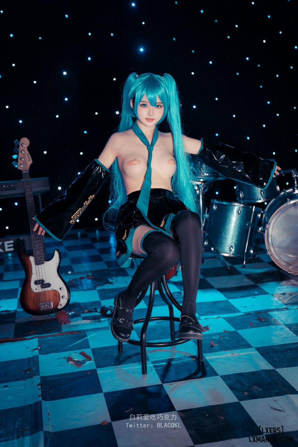 Hình Cosplay 168 0 白莉爱吃巧克力 trang 48
