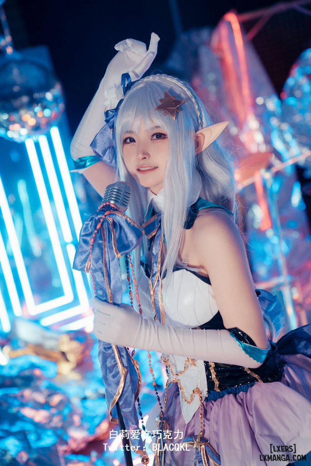 Hình Cosplay 169 0 白莉爱吃巧克力 trang 11