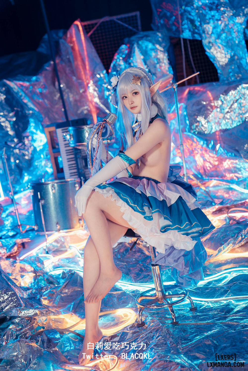 Hình Cosplay 169 0 白莉爱吃巧克力 trang 13