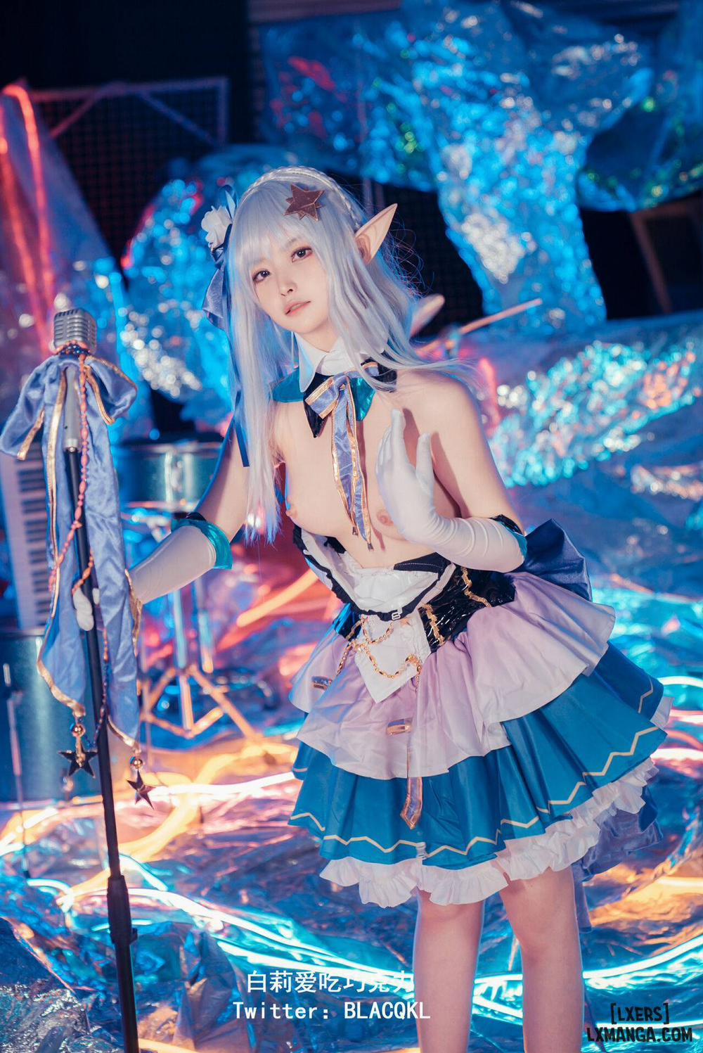 Hình Cosplay 169 - 白莉爱吃巧克力 trang 47