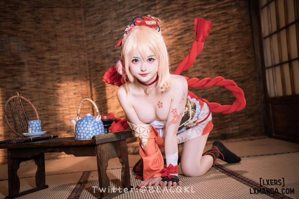 Hình Cosplay 172 0 白莉爱吃巧克力 trang 11