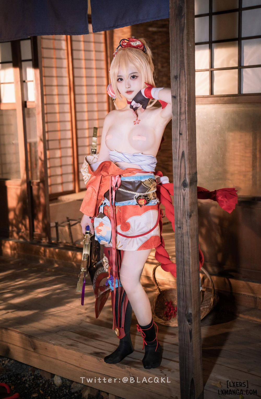 Hình Cosplay 172 0 白莉爱吃巧克力 trang 12