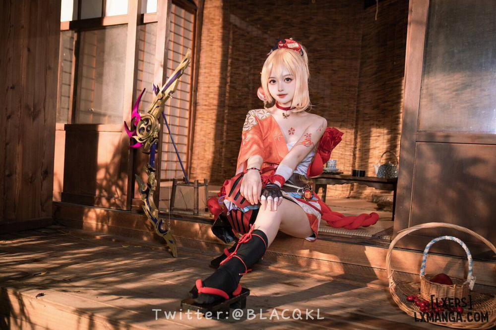 Hình Cosplay 172 0 白莉爱吃巧克力 trang 15