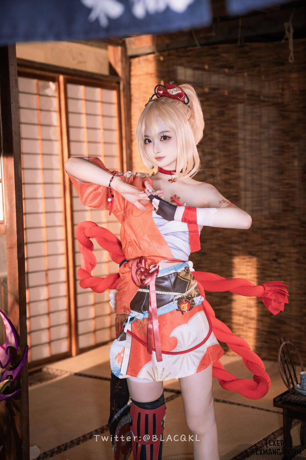 Hình Cosplay 172 0 白莉爱吃巧克力 trang 16