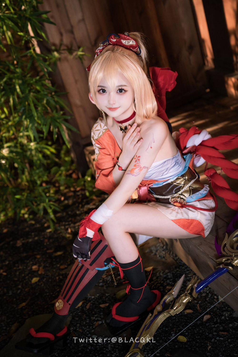 Hình Cosplay 172 0 白莉爱吃巧克力 trang 18