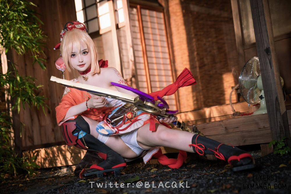 Hình Cosplay 172 0 白莉爱吃巧克力 trang 25