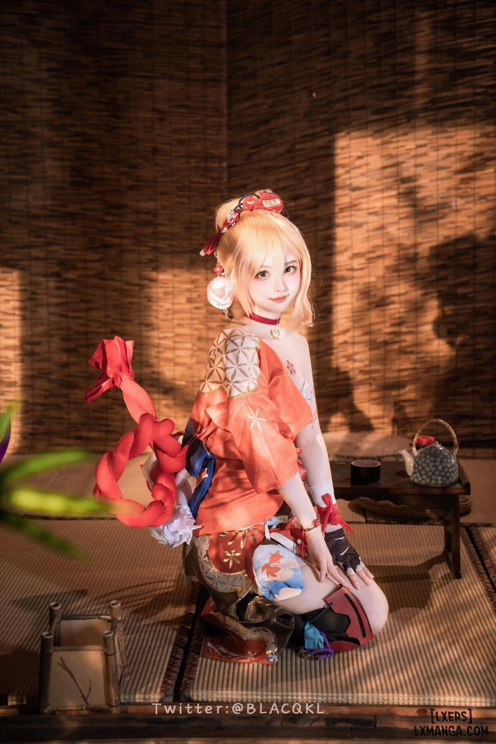 Hình Cosplay 172 0 白莉爱吃巧克力 trang 36