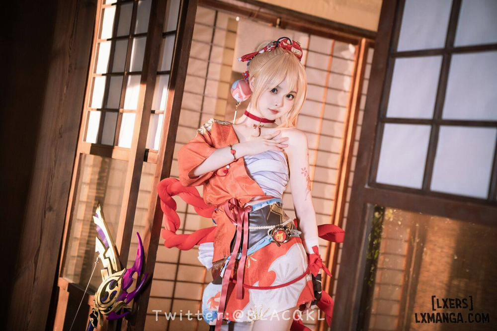 Hình Cosplay 172 0 白莉爱吃巧克力 trang 52