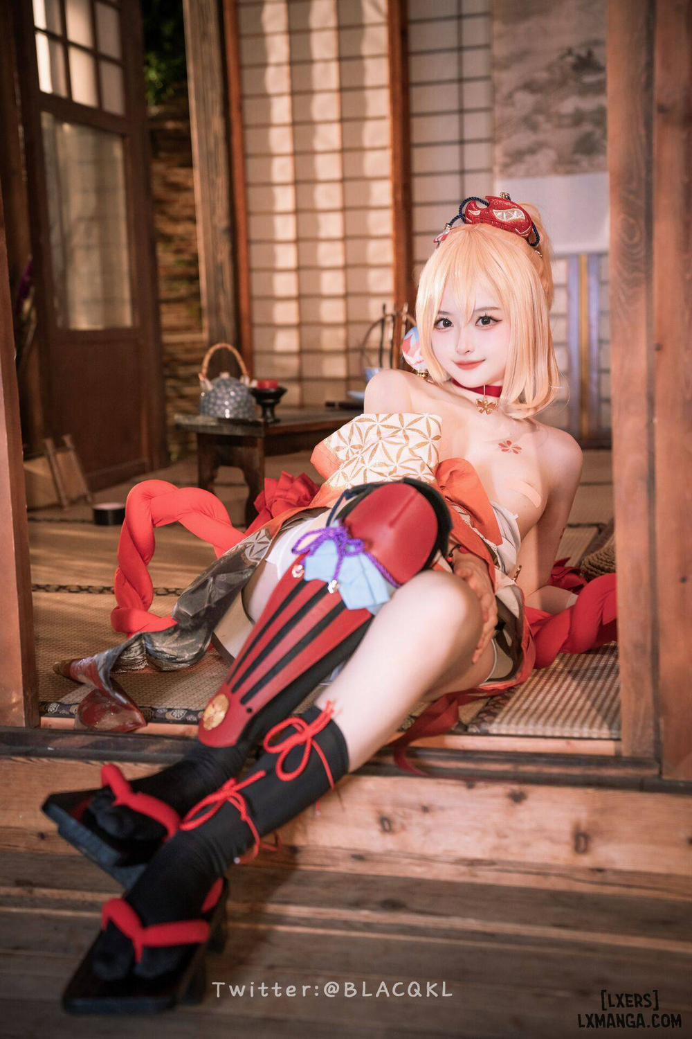 Hình Cosplay 172 0 白莉爱吃巧克力 trang 57