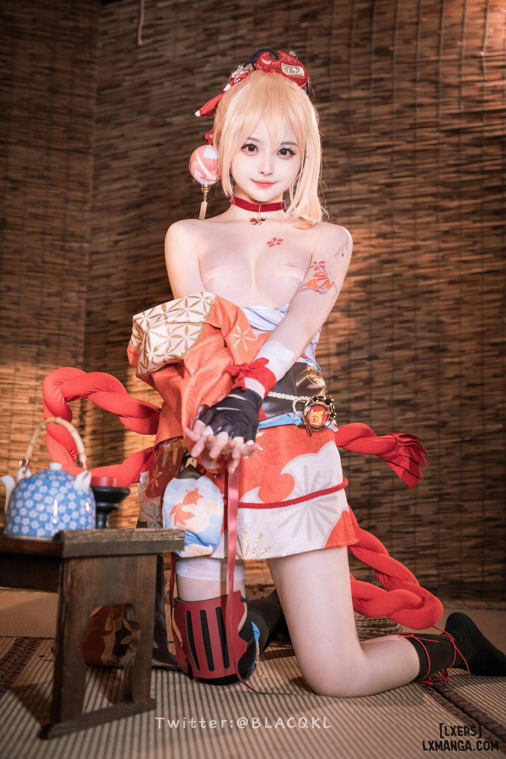Hình Cosplay 172 0 白莉爱吃巧克力 trang 61