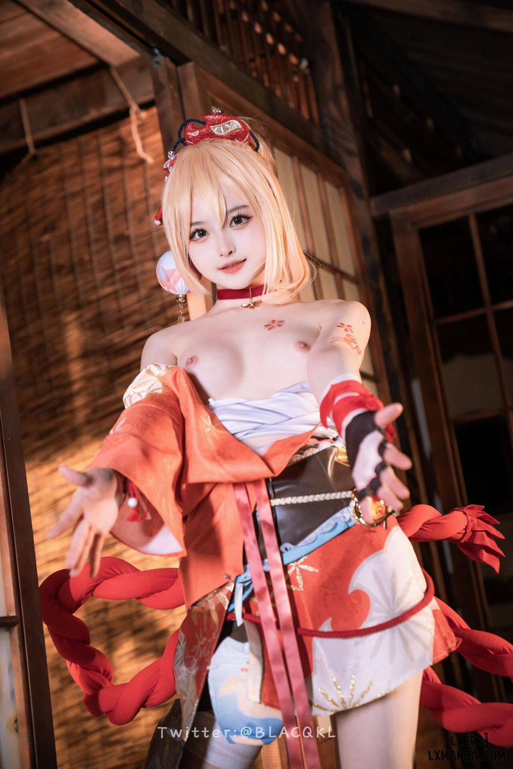 Hình Cosplay 172 0 白莉爱吃巧克力 trang 66