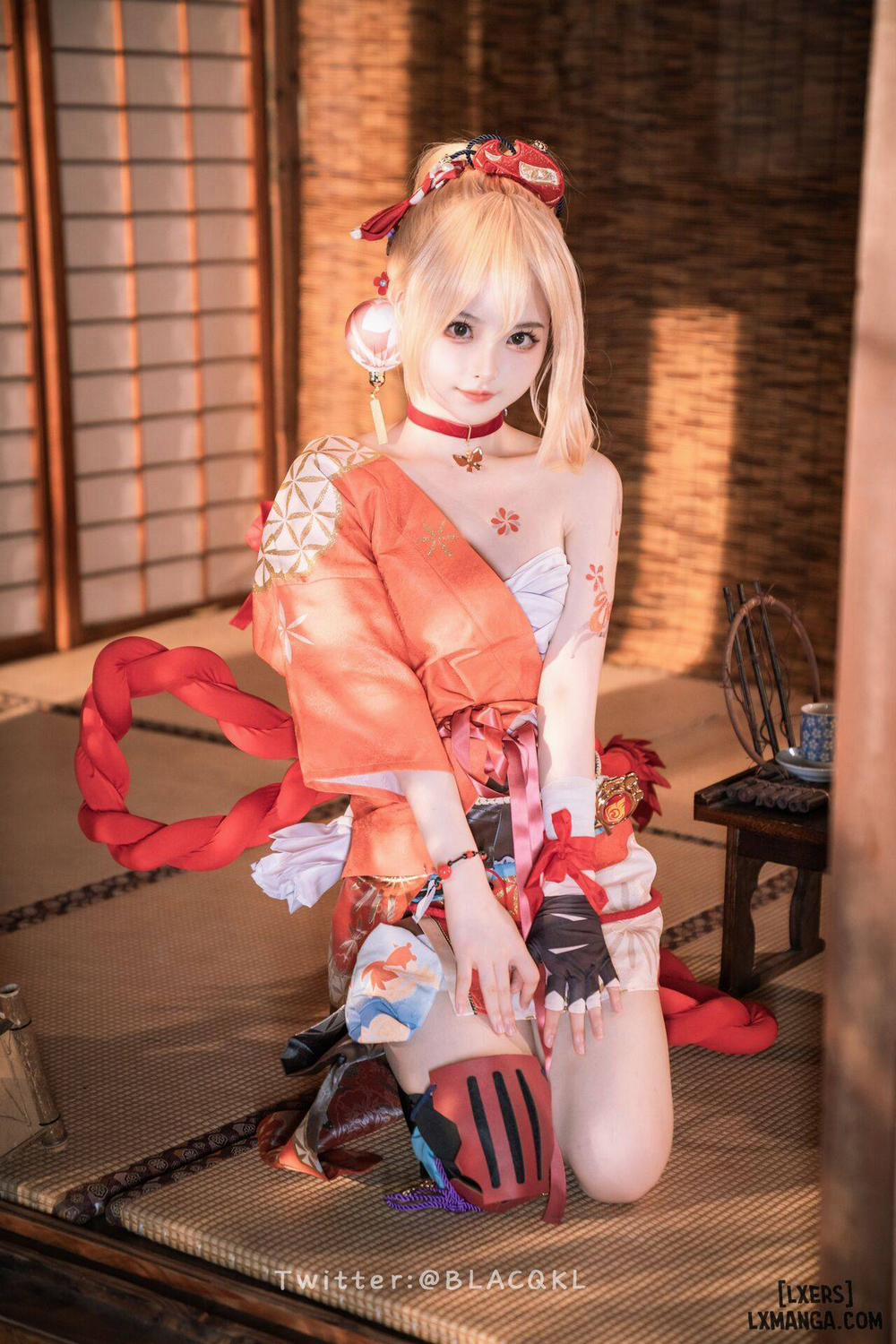 Hình Cosplay 172 0 白莉爱吃巧克力 trang 8