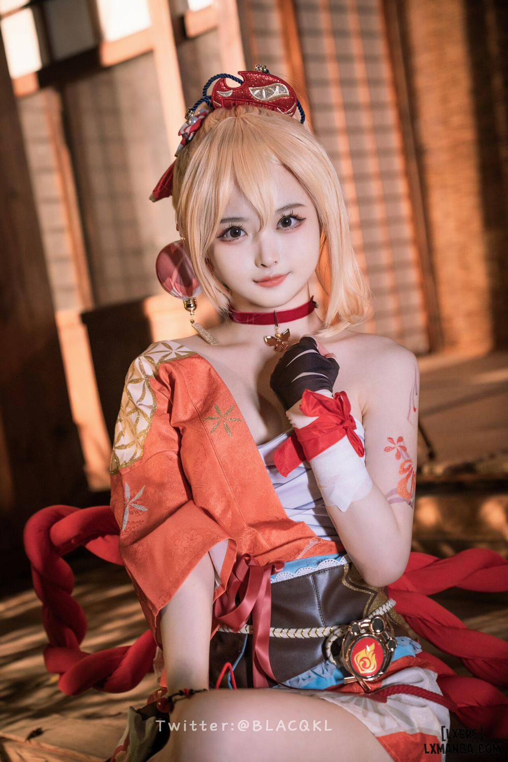 Hình Cosplay 172 0 白莉爱吃巧克力 trang 9