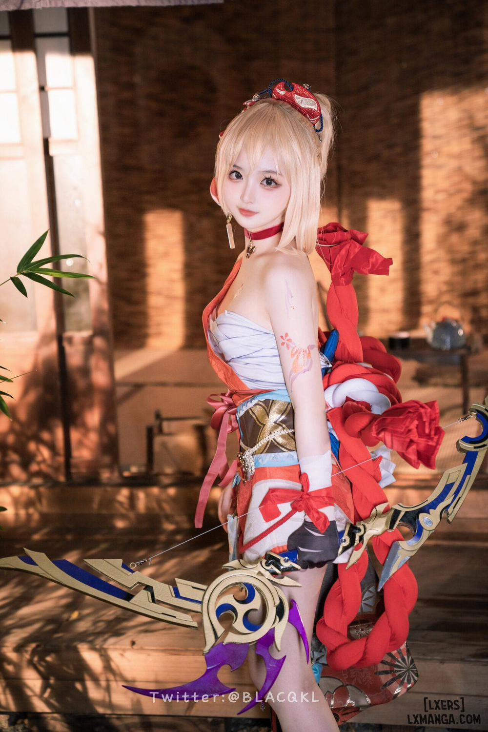 Hình Cosplay 172 - 白莉爱吃巧克力 trang 22