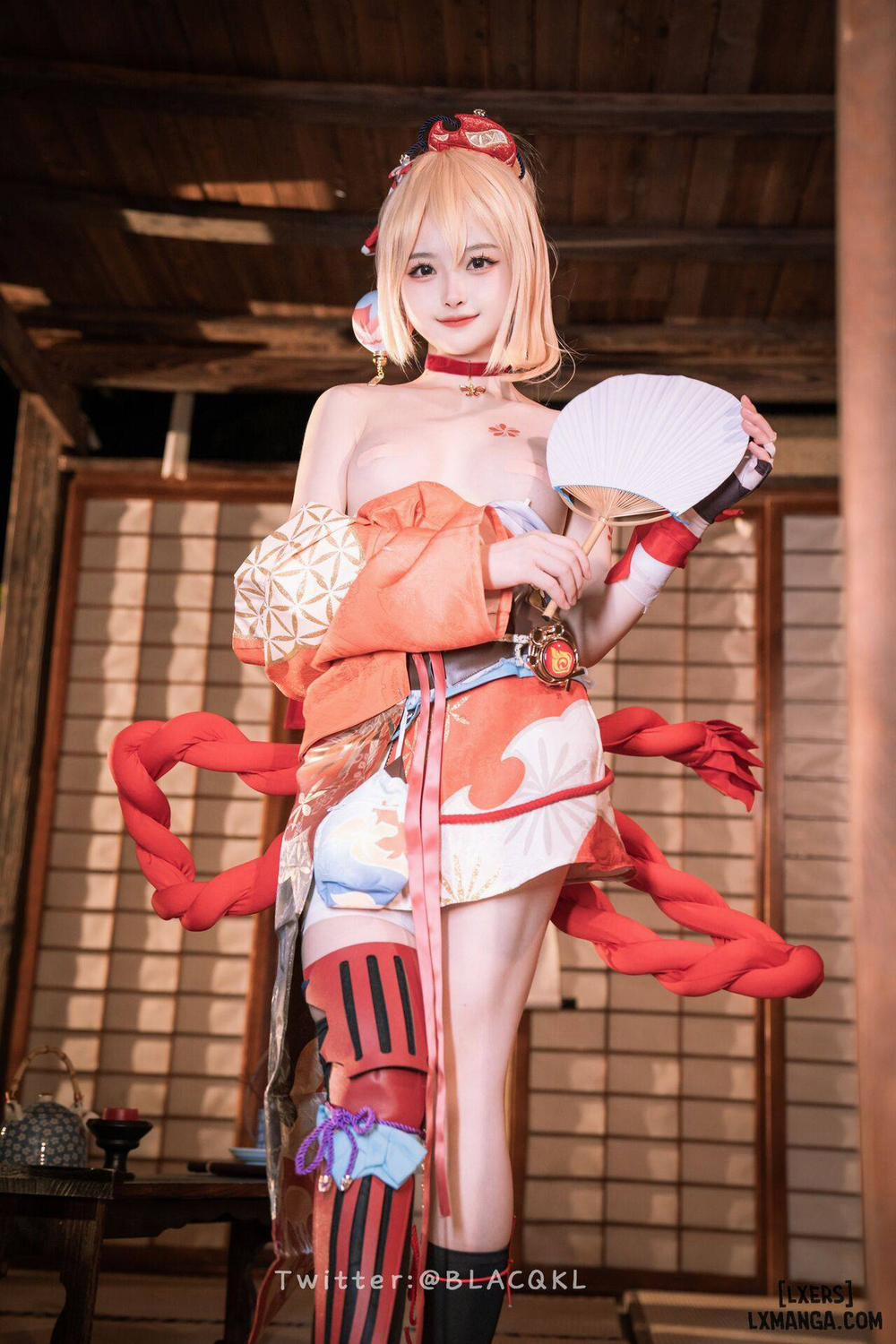 Hình Cosplay 172 - 白莉爱吃巧克力 trang 54