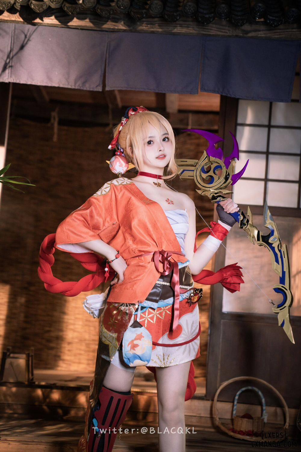 Hình Cosplay 172 - 白莉爱吃巧克力 trang 60