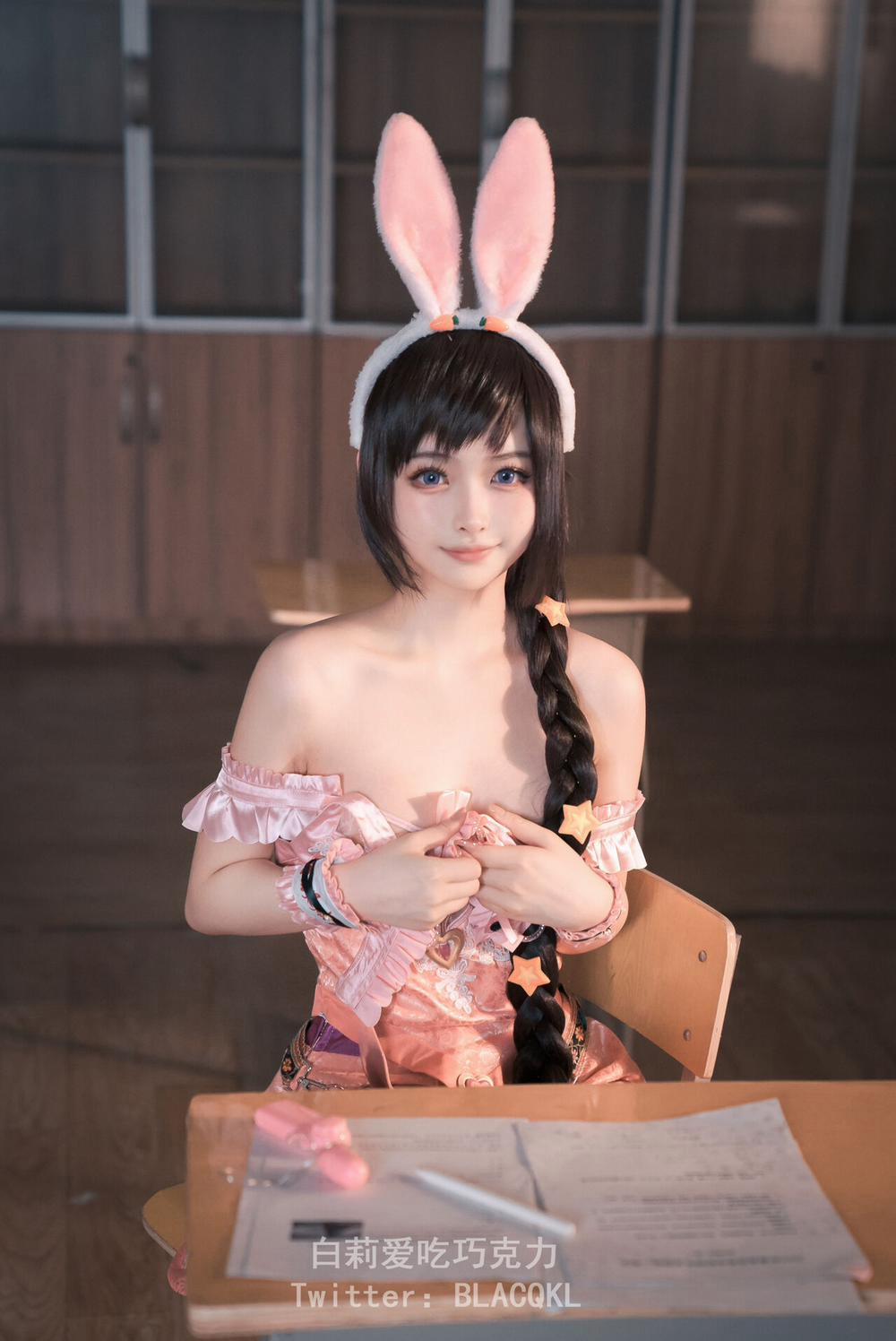 Hình Cosplay 173 0 白莉爱吃巧克力 trang 26
