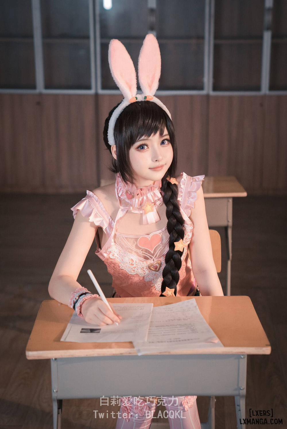 Hình Cosplay 173 0 白莉爱吃巧克力 trang 47