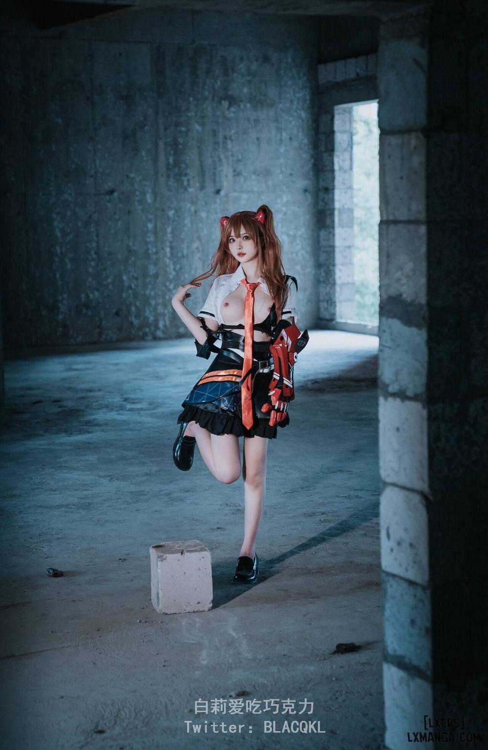 Hình Cosplay 174 0 白莉爱吃巧克力 trang 16