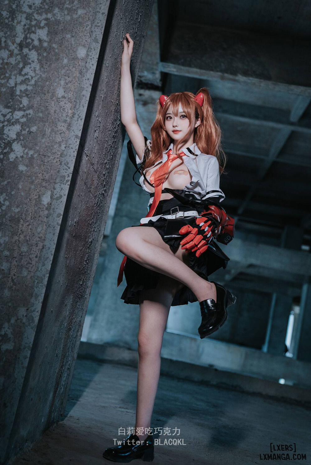 Hình Cosplay 174 0 白莉爱吃巧克力 trang 55