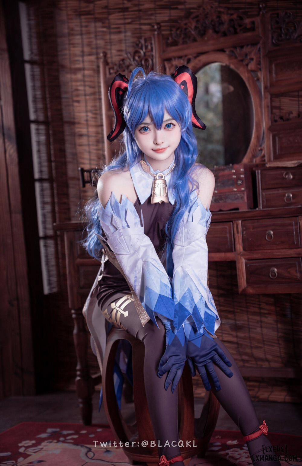 Hình Cosplay 175 0 白莉爱吃巧克力 trang 43