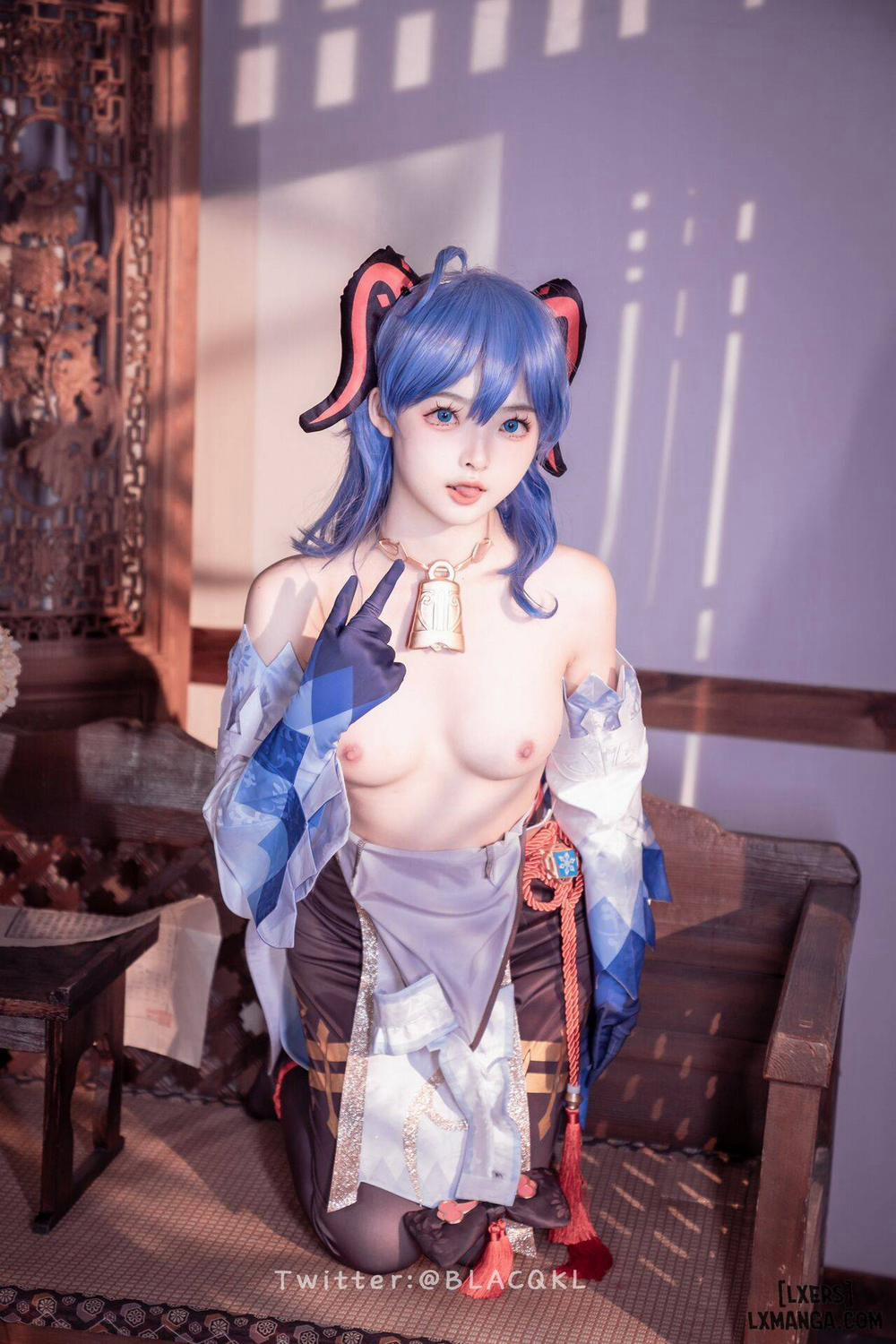 Hình Cosplay 175 0 白莉爱吃巧克力 trang 57