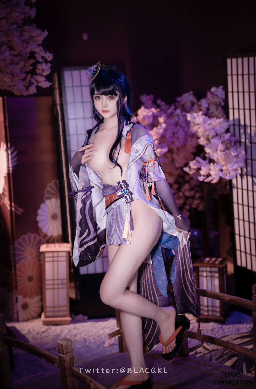 Hình Cosplay 178 0 白莉爱吃巧克力 trang 11