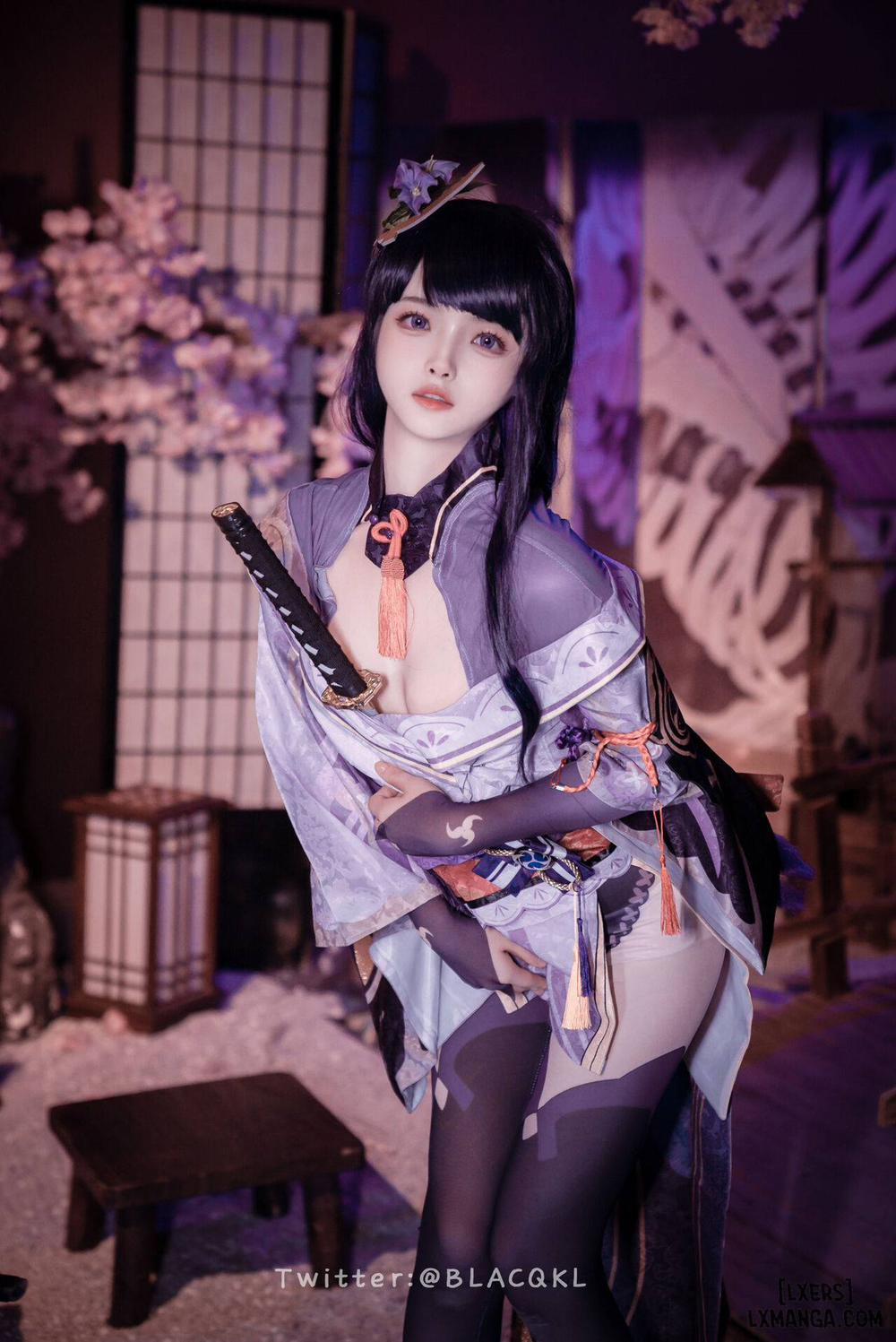 Hình Cosplay 178 - 白莉爱吃巧克力 trang 32