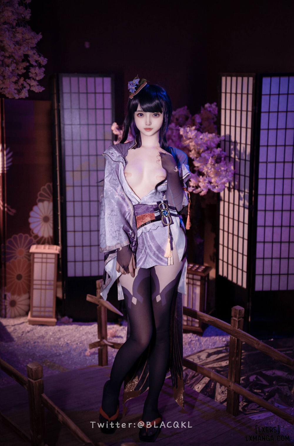 Hình Cosplay 178 - 白莉爱吃巧克力 trang 40