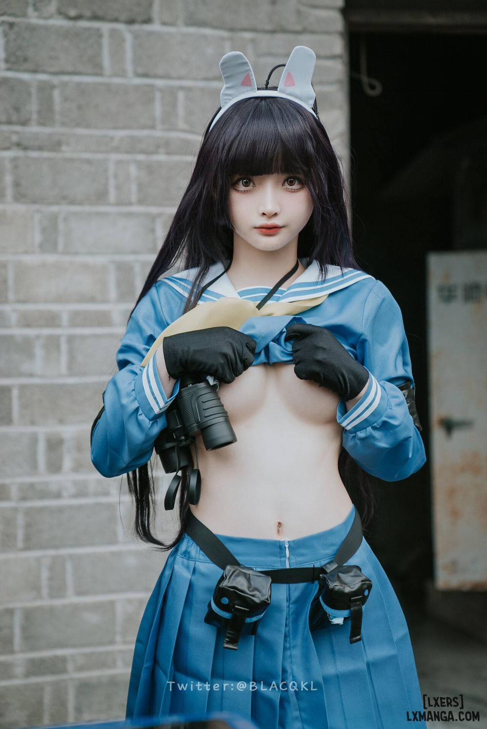 Hình Cosplay 179 0 白莉爱吃巧克力 trang 38